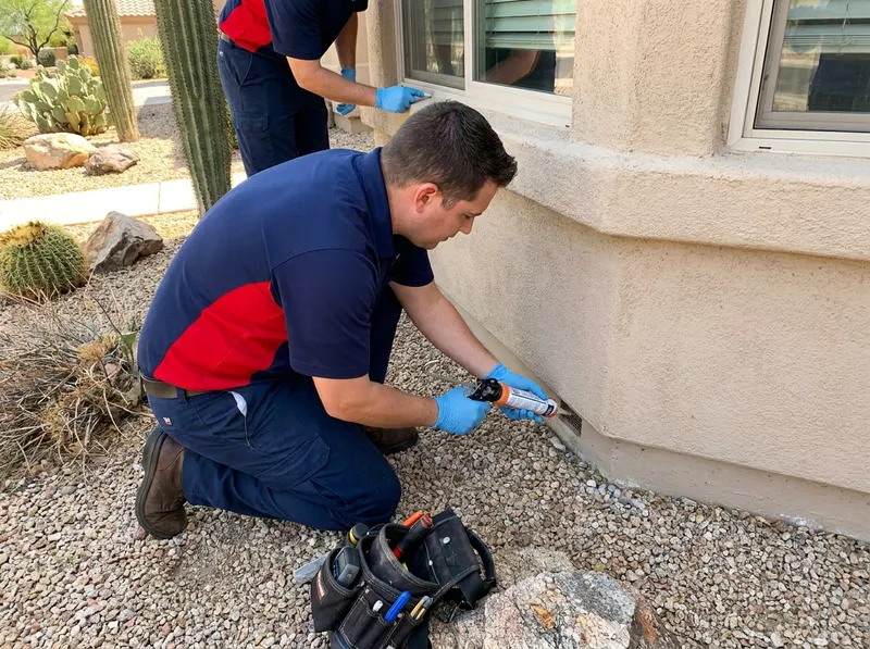 Scorpion Exclusion & Weep-Hole Sealing in Scottsdale, AZ