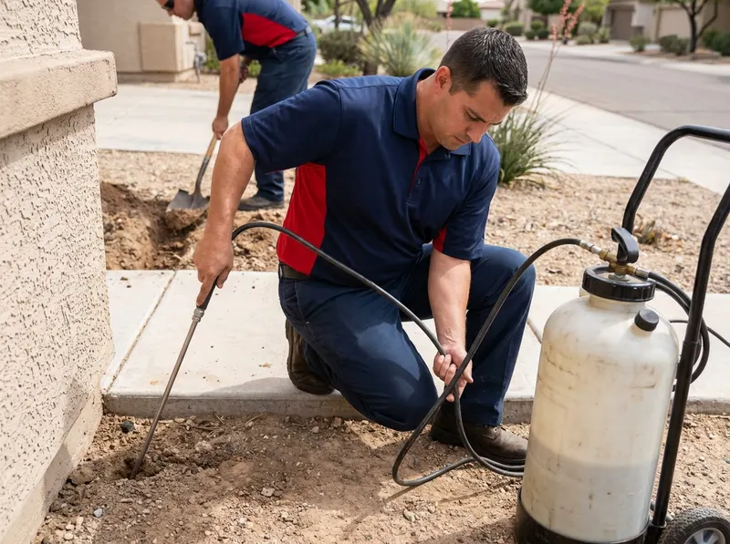 Subterranean Termite Inspection & Treatment in Scottsdale, AZ